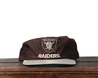 Vintage 80s Los Angeles Raiders Sports Specialties Snapback Mesh