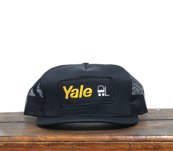 Vintage Snapback Trucker Hat Baseball Cap Yale Forklifts Lift Trucks  Warehouse Equipment The Performance Team Patch