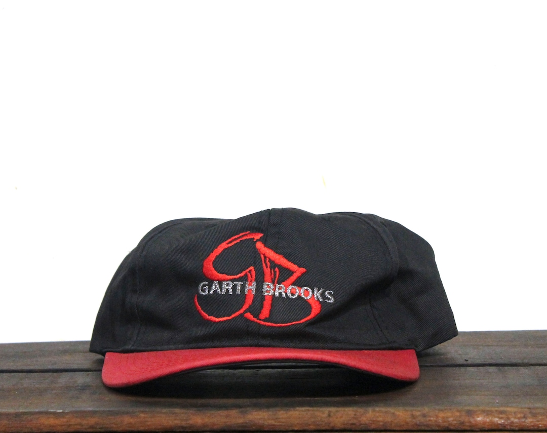 Vintage 90s Snapback Hat Baseball Cap Garth Brooks You Gotta