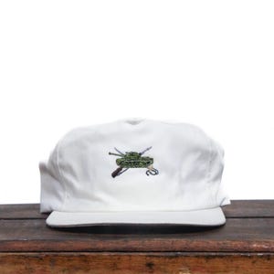 Vintage Trucker Hat Strapback Baseball Cap United States Army US Military Infantry Veteran Tank