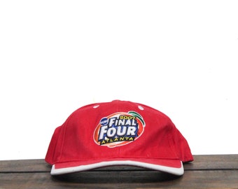 Vintage NCAA Final Four Atlanta College Basketball Championship Florida Gators Vs Ohio State Buckeyes Strapback Hat Baseball Cap