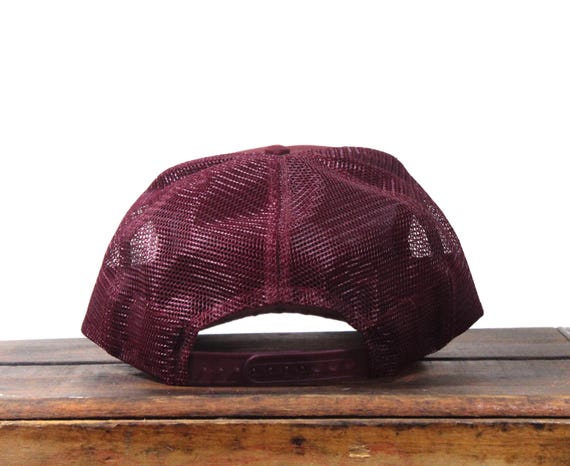 Vintage ASC Logo Letters Initials Patch Trucker H… - image 2