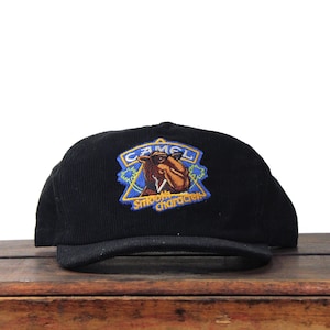 Casquette Snapback Vintage Homme - Marque K, Maille Bois, Patch œufs Brouillés, Noir