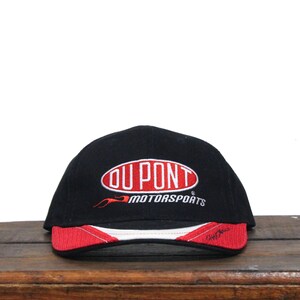 Vintage Dupont Motorsports Refinish Racing Automotive Car Paint Motorsports Nascar Jeff Gordon 24 Rainbow Strapback Hat Baseball Cap