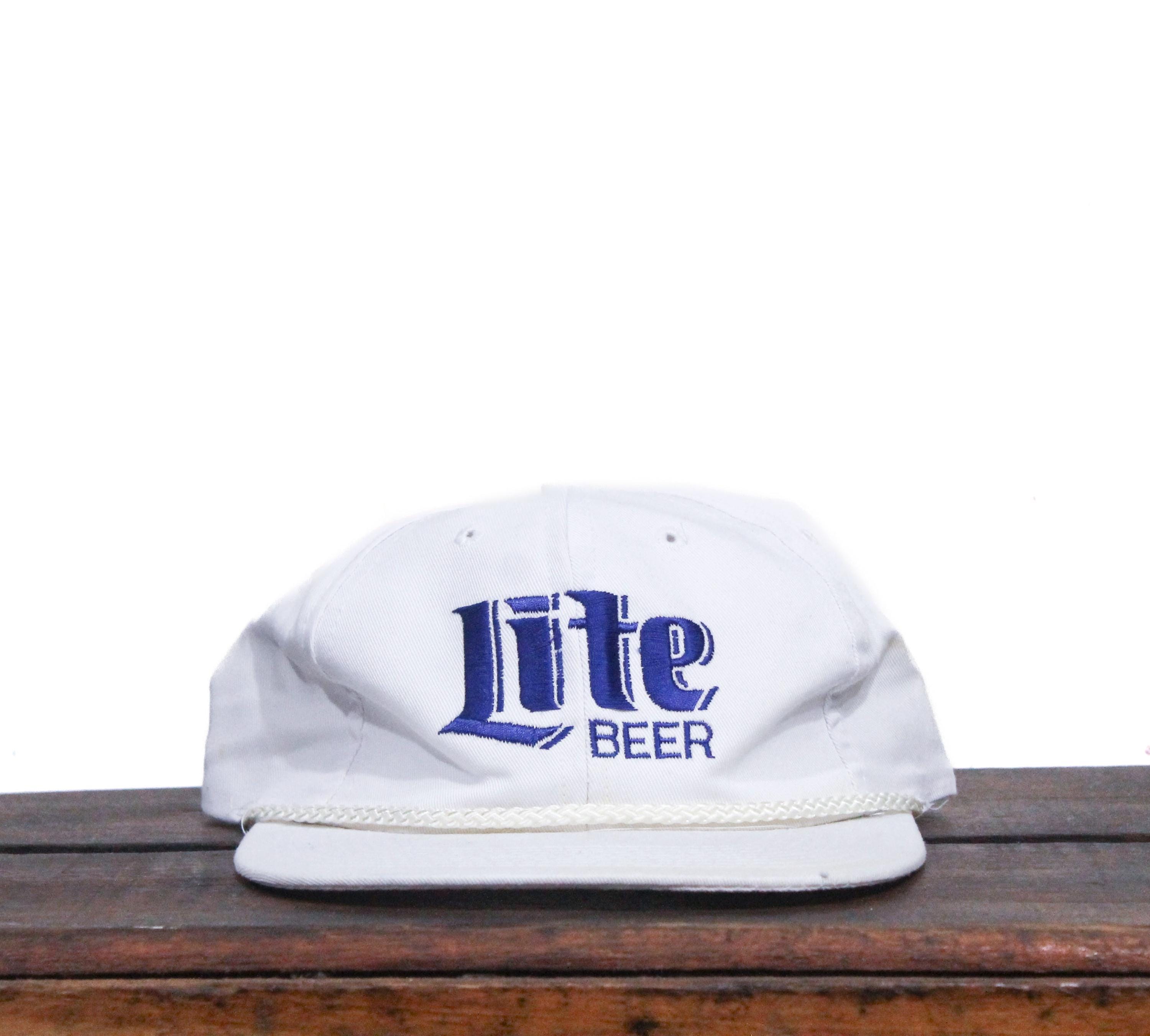 miller Lite BEER キャップ VINTAGE 企業 Miller Lite Beer Hat - Vintage Snapback Warehouse %