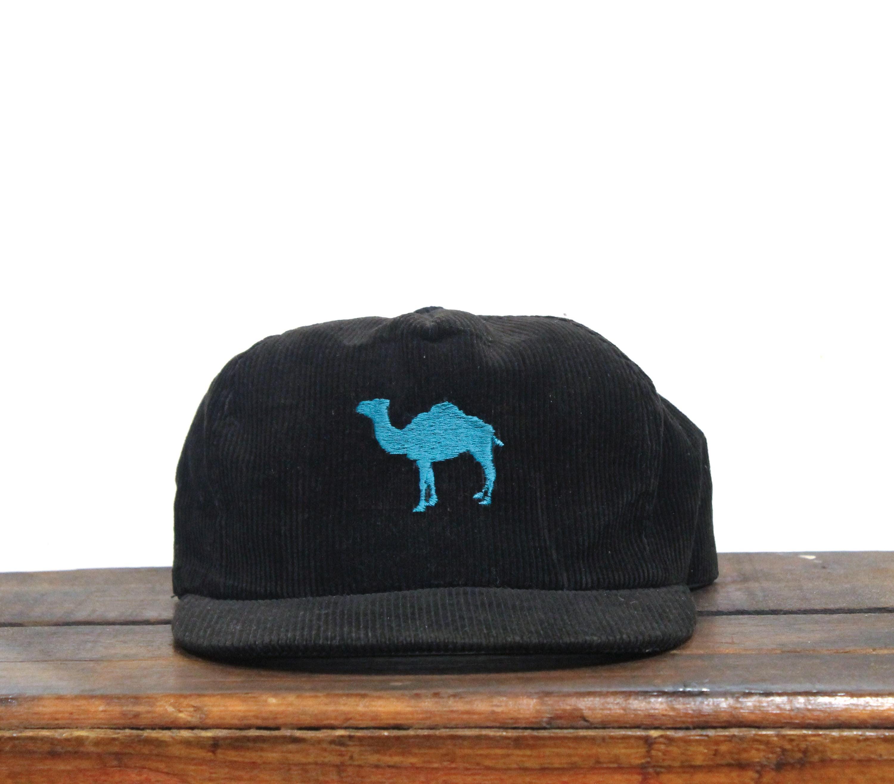 Vintage Camel Hat Cap Snap Back Blue | eBay