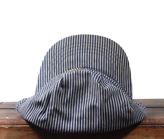 Men Vintage Redrock Denim Railroad Conductor’s Hat main image 1