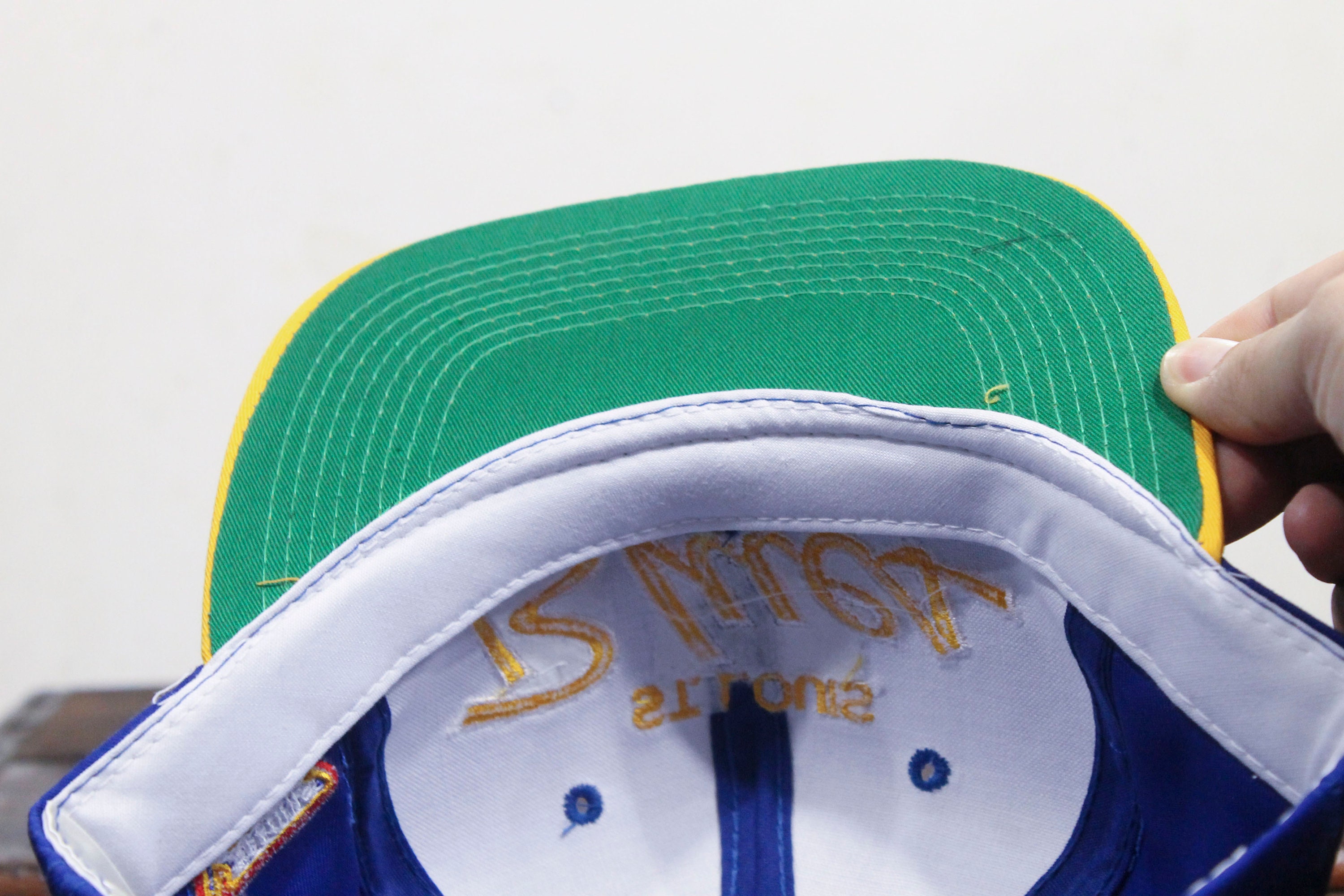 90s dead stock CAP ② Vintage Deadstock NWT 90s Sports Specialties Double Line