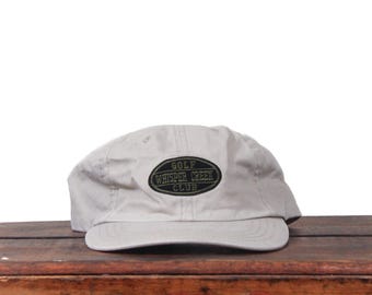 Vintage 90s Whisper Creek Golf Club Course Country Club Illinois Unstructured Strapback Hat Baseball Cap