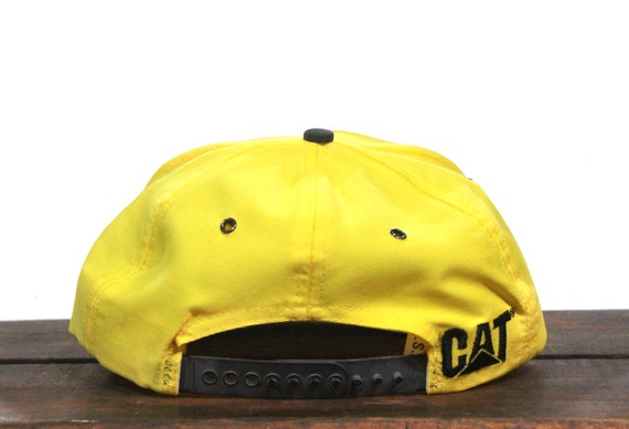 Vintage Trucker Hat Snapback Baseball Cap Cat Mot… - image 2