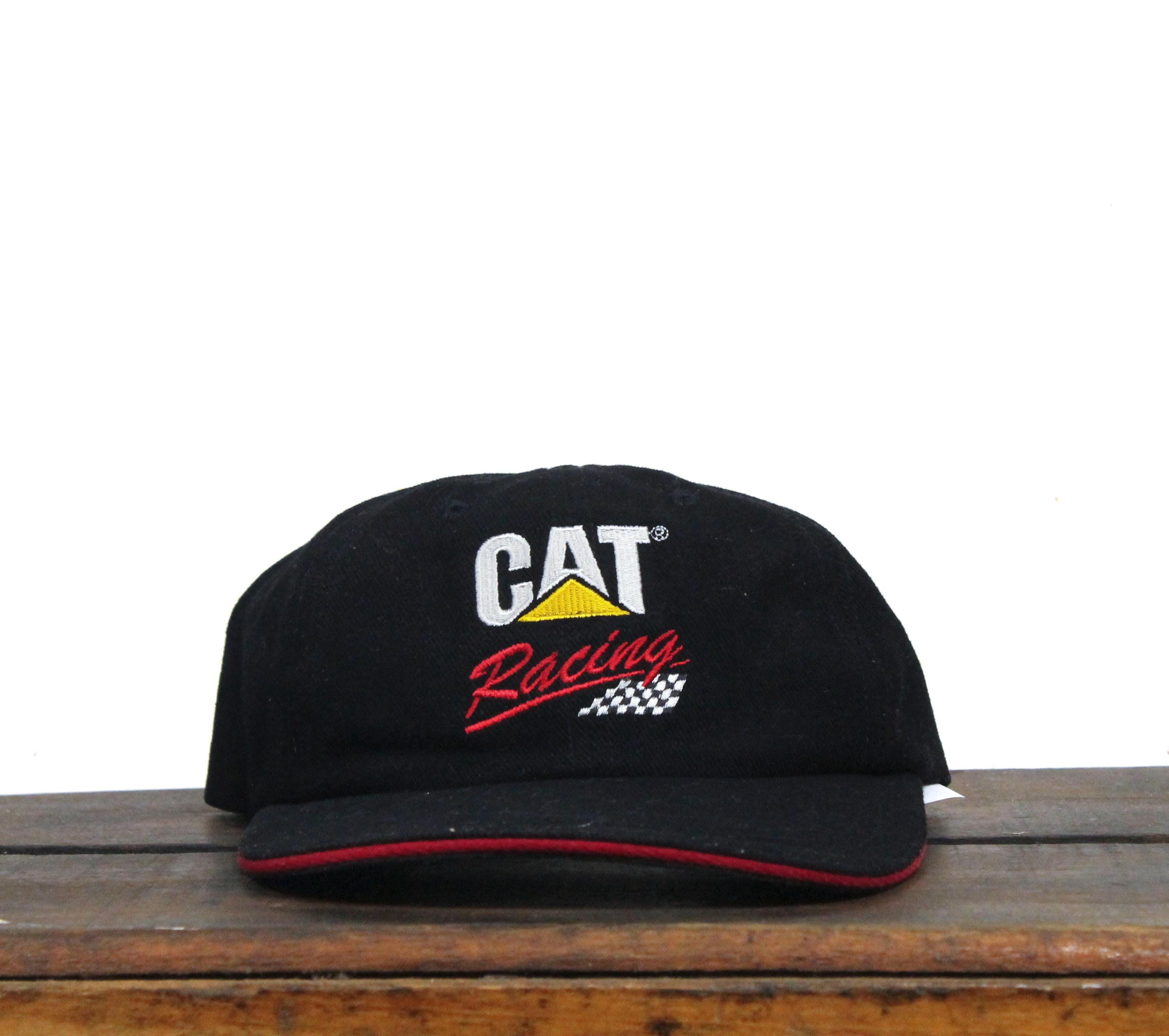 Vintage 90s Unstructured Strapback Hat Baseball Cap Licensed Cat