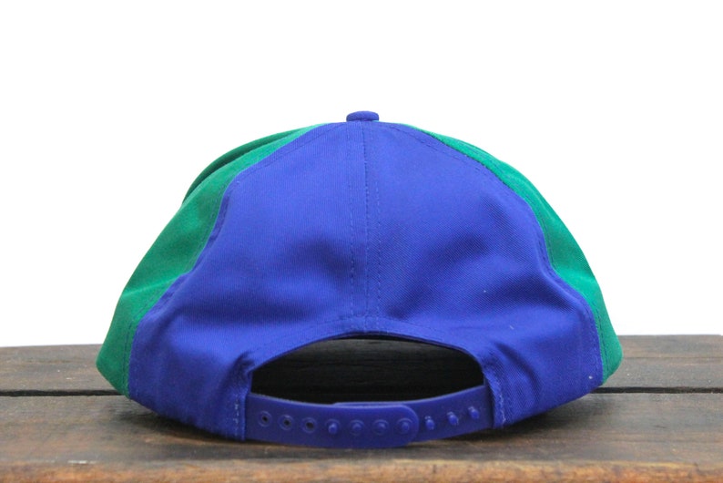 Vintage Trucker Hat Snapback Hat Baseball Cap Falcon Transport Co Trucking Hauling Bird Of Prey Colorblock
