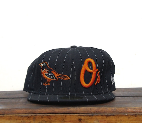 Vintage Y2K Pinstripe Baltimore Orioles O's New Era MLB Maryland