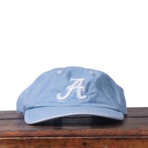 Vintage Y2K Atlanta Braves MLB Georgia babyblauwe baseballpet met ongestructureerde strapback