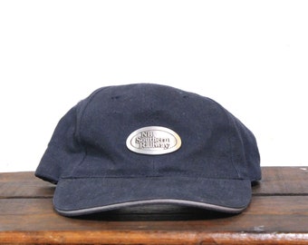 vintage 90s NB Nouveau-Brunswick Chemin de fer Canadien Chemin de fer Train de marchandises Transport maritime Canada Strapback Hat Casquette de baseball