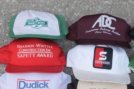 Vintage Trucker Hat Variety Pack One Dozen Random Snapback Vintage Trucker Hat Variety Pack One Dozen Random Snapback