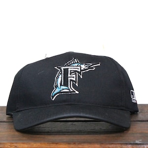Vintage 90s Florida Miami Marlins MLB Kids Boys Youth Size Baseball Cap Snapback Hat