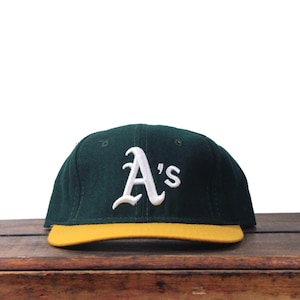 A's cap ビンテージ Vintage Athletics Hat - Etsy