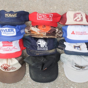 Vintage Made in USA Trucker Hat Variety 