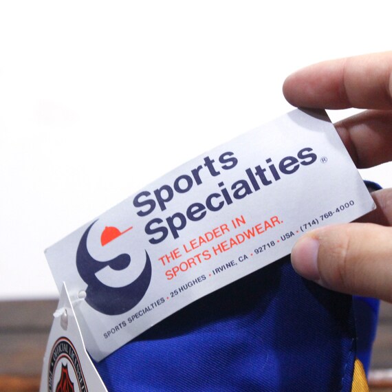 90s dead stock CAP ② Vintage Deadstock NWT 90s Sports Specialties Double Line