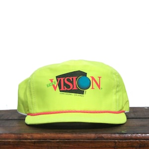 Vintage Trucker Hat Snapback Baseball Cap John Deere Tractors The Vision 1991 Agriculture Conference Farm Equipment Orlando Florida USA Made