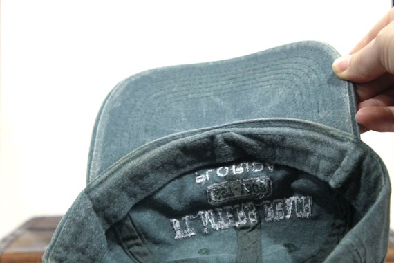 Vintage 90s Distressed Washed Out Green Ft Meyers… - image 3