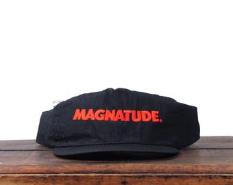 Vintage 90er Jahre Trucker Cap Snapback Baseball Cap Magnatude Magna Zigaretten Tabak Rauchen Cigs