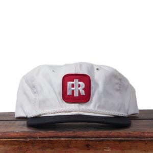 Vintage 80-tals truckerkeps Snapback basebollkeps Minimalistisk Ingersoll Rand-logotyp Patch Verktyg Kompressorer Traktorer Lantbruksutrustning Tillverkad i USA