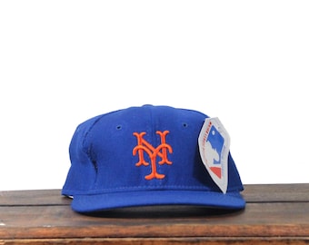 New York Mets 90s Vintage Mens Snapback Hat New Tags Gooden