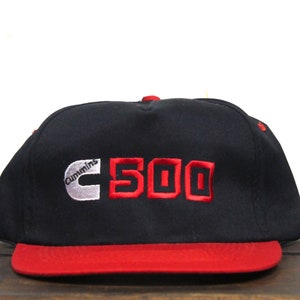 Vintage Cummins C500 Generators Emergency Power Electricity Diesel Engine Trucker Hat Snapback Baseball Cap