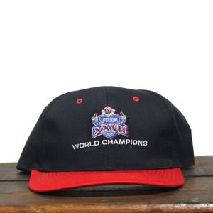 Vintage 90s 1993 Super Bowl XXVII Dallas Cowboys Champions NFL Football Snapback Hat Baseball Cap