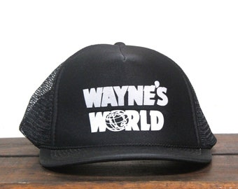 Garth Wayne Movie Costume Trucker Hat 