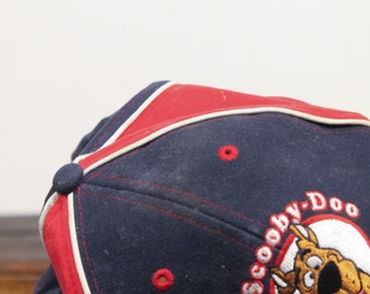 Vintage 90s Scooby Doo Red Embroidered SnapBack adjustable baseball hat one size Scooby-Doo Tie Dye Hat Snapback Embroidered Cap Adjustable  main image 3