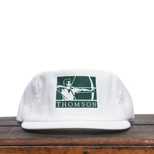 Vintage 90s Thomson Advisory Group Financial Advice Investing Finance Money Wealth Management Securities Strapback Trucker Hat Baseball Cap