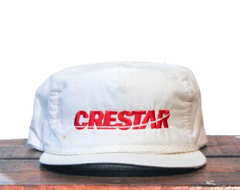 vintage Trucker Hat Snapback Casquette de baseball Crestar Bank Money Cash Made In USA