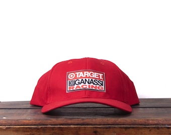 Vintage 90er Strapback Hut Baseball Cap Ziel Kaufladen Chip Ganassi Racing Felix Sabates Nascar Indy Car