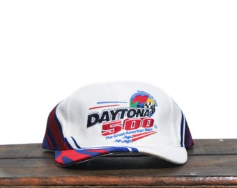 Gorra de béisbol Vintage Y2K 2000 Daytona 500 Nascar Stock Car Racing Motorsports The Great American Race