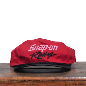 Vintage Distressed Snap On Racing Team Nascar Hand Tools Car Auto Mechanic Trucker Hat Snapback Baseball Cap