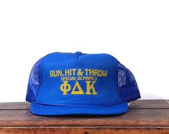 PHI GAMMA DELTA 6-panel Frat Hat, Snapback Trucker Black - Etsy display picture 1