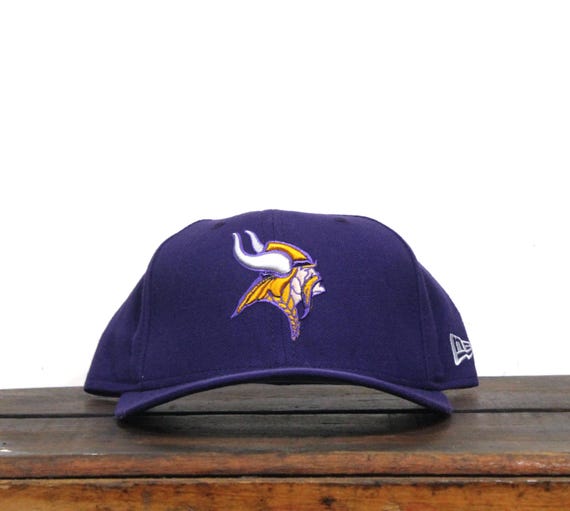 Gorra de béisbol vintage de los Minnesota Vikings de los años 90