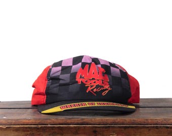Vintage Acdelco Hat 90s NASCAR Racing Snapback Cap AC Delco