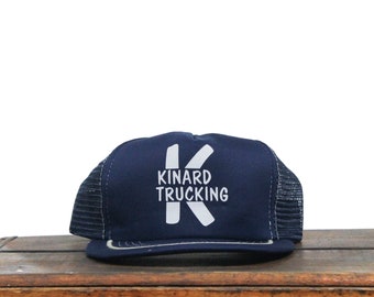 Cappello da camionista vintage Berretto da baseball snapback Kinard Trucking York Pennsylvania Truck Lines Trasporto di merci