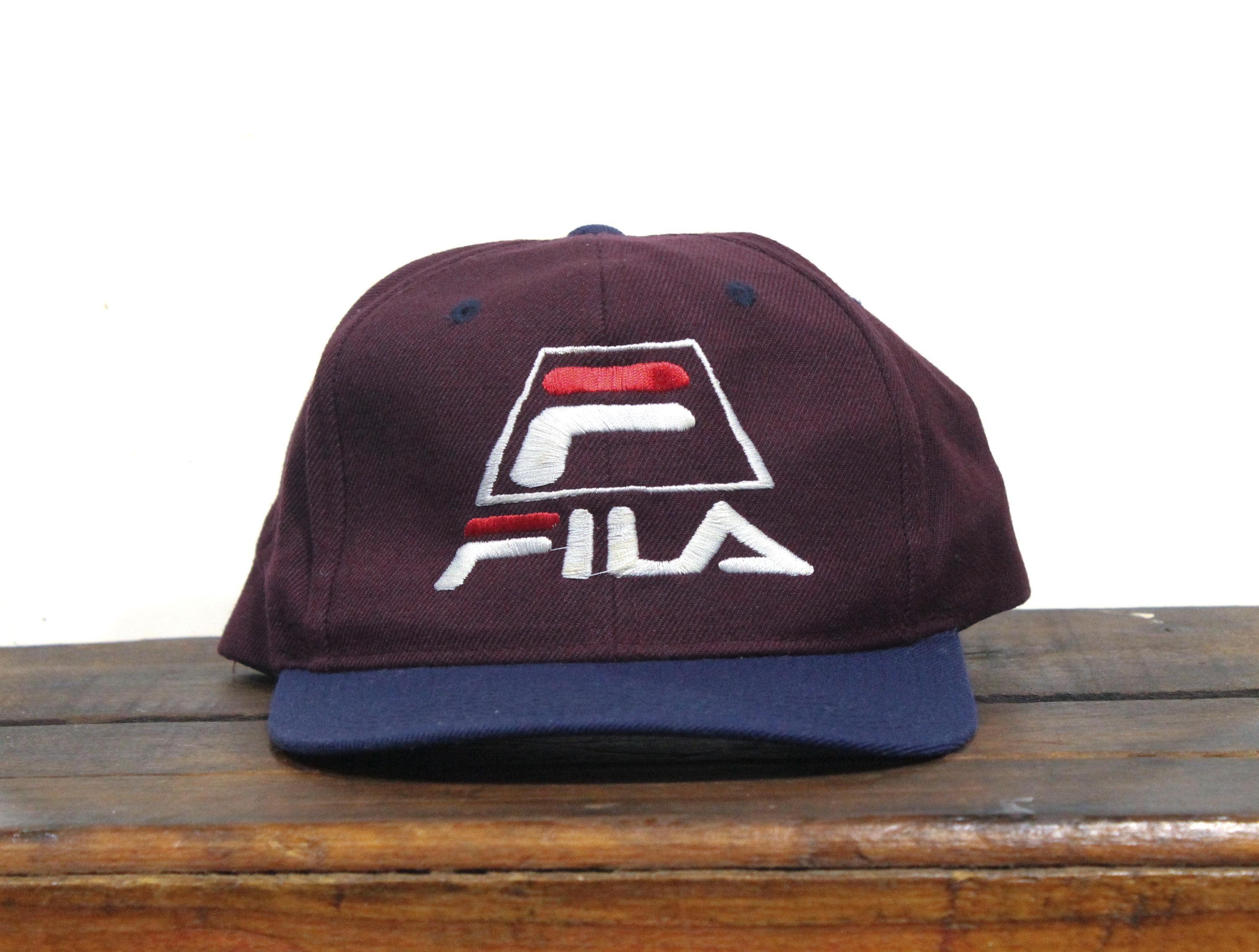 Casquette de baseball vintage des années 90 Fila Athletic Gear