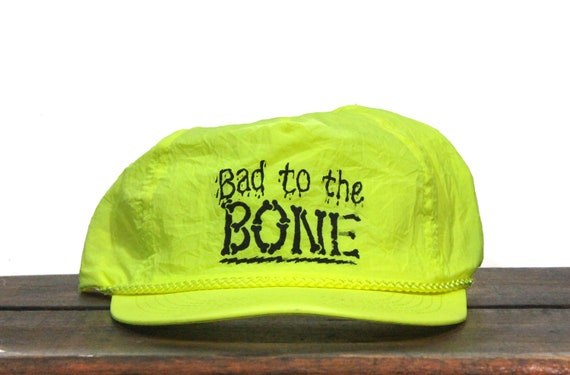 Vintage Neon Yellow Snapback Trucker 