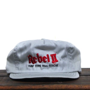 Vintage Rebel II Turf Typ Hochschwingel Gras Farmen Sod Rasen Landschaftsbau Pflanzensamen Rasse Trucker Hut Strapback Baseball Cap