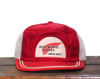 希少 90's RED WINGトラッカーキャップ vintage
