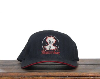 Gorra de béisbol vintage Y2K Flexfit con ajuste elástico y correa trasera, Voodoo Lab Scary Good Tone, pedal de guitarra, bajo eléctrico, instrumentos, banda musical