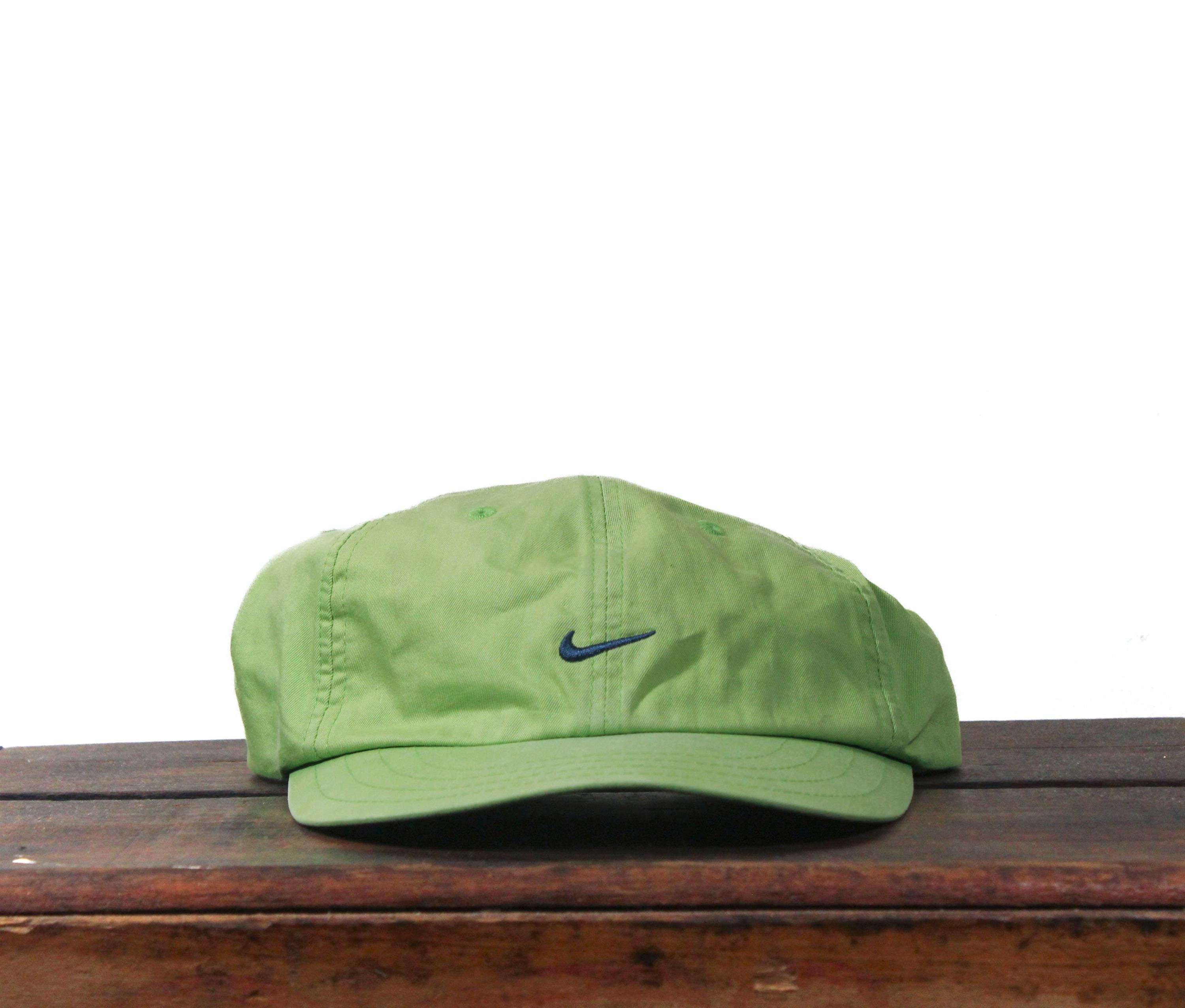 Green Vintage Nike Hat - Etsy