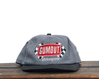 Vintage Neon Racing Hat 90s NASCAR Kendall Motor Oil Snapback Cap