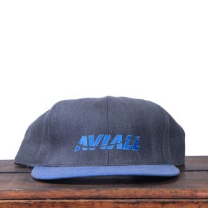 Vintage Washed Out Trucker Hat Strapback Baseball Cap Aviall Boeing Distribution Parts Avaition Products Airplane Engines